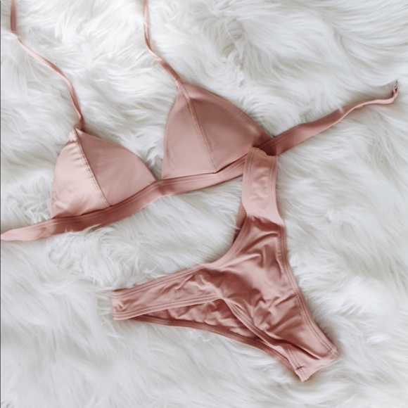 WILA Other - NEW 🌸 Mauve Baby pink sexy simple chic bikini